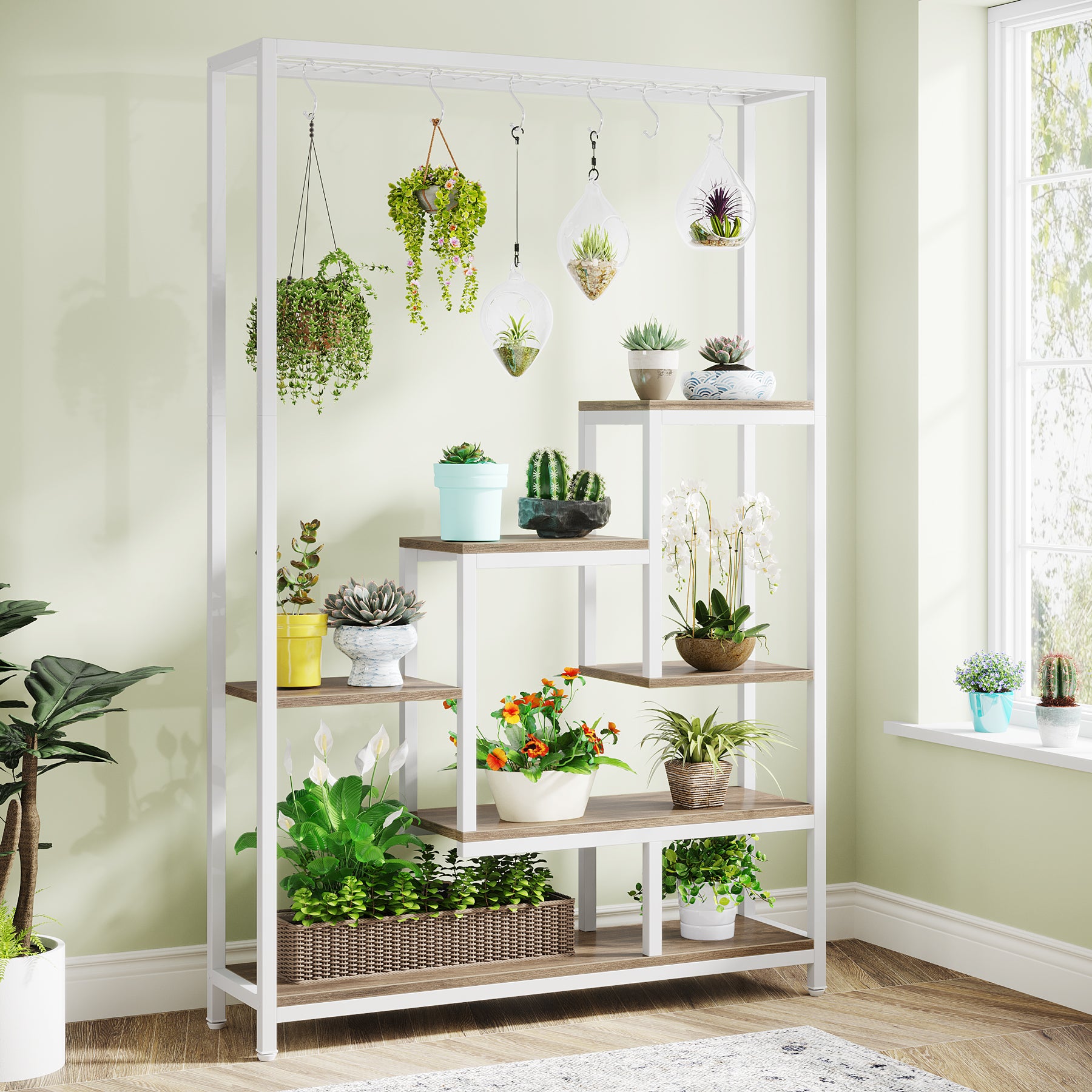 70.9" Plant Shelf 5-Tier Display Rack